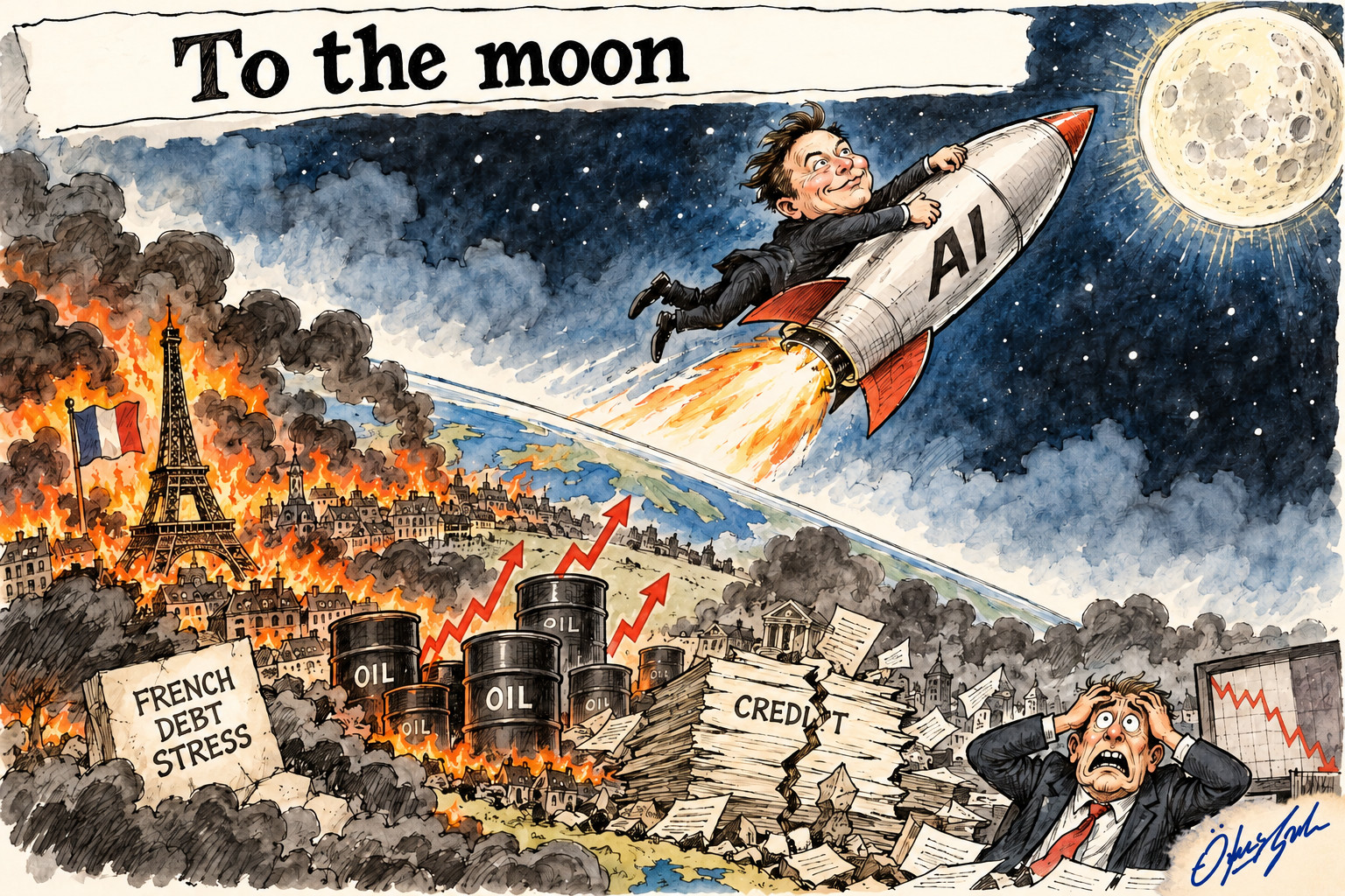 The cost of shooting for the moon
