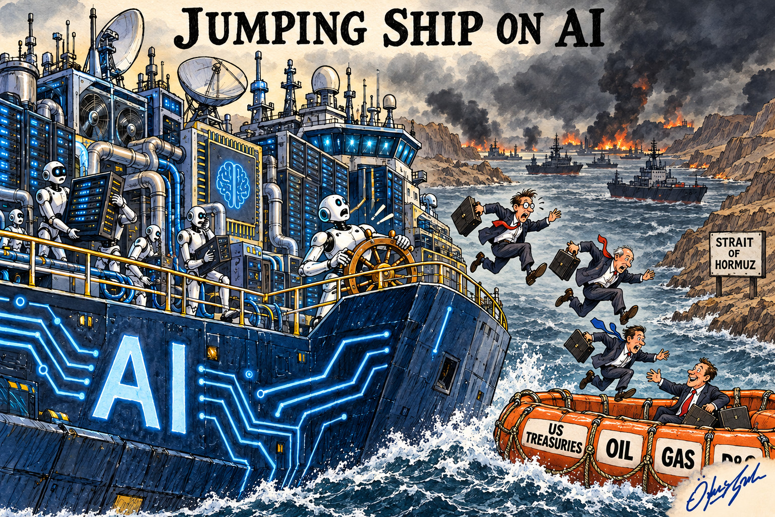 Jumping ship