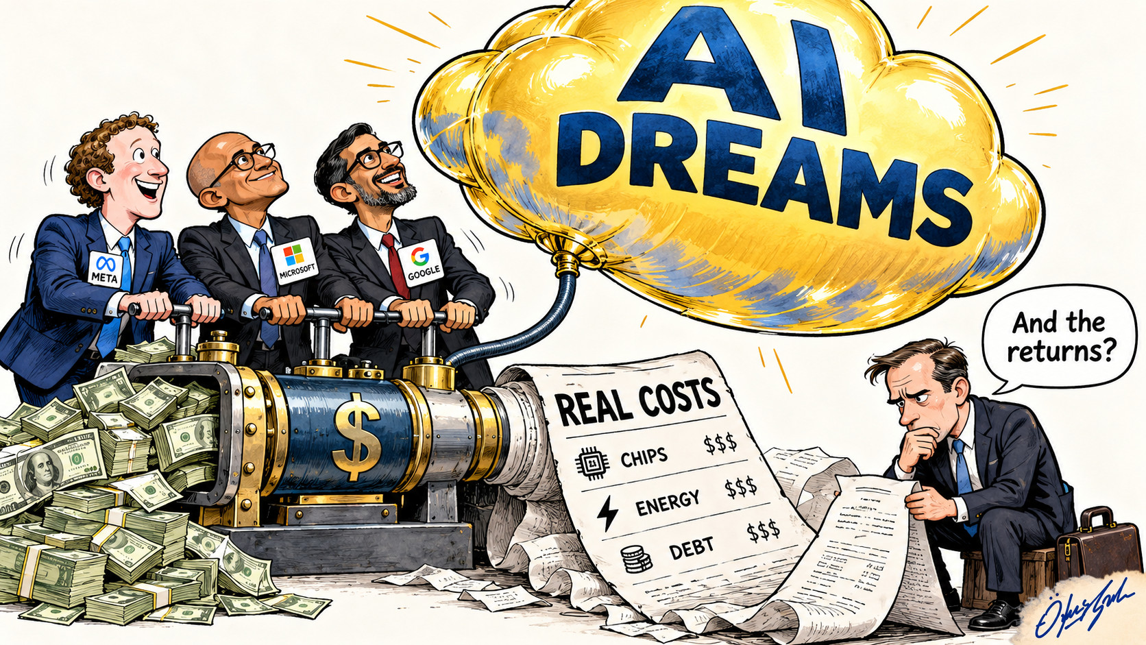 AI dreams, real costs