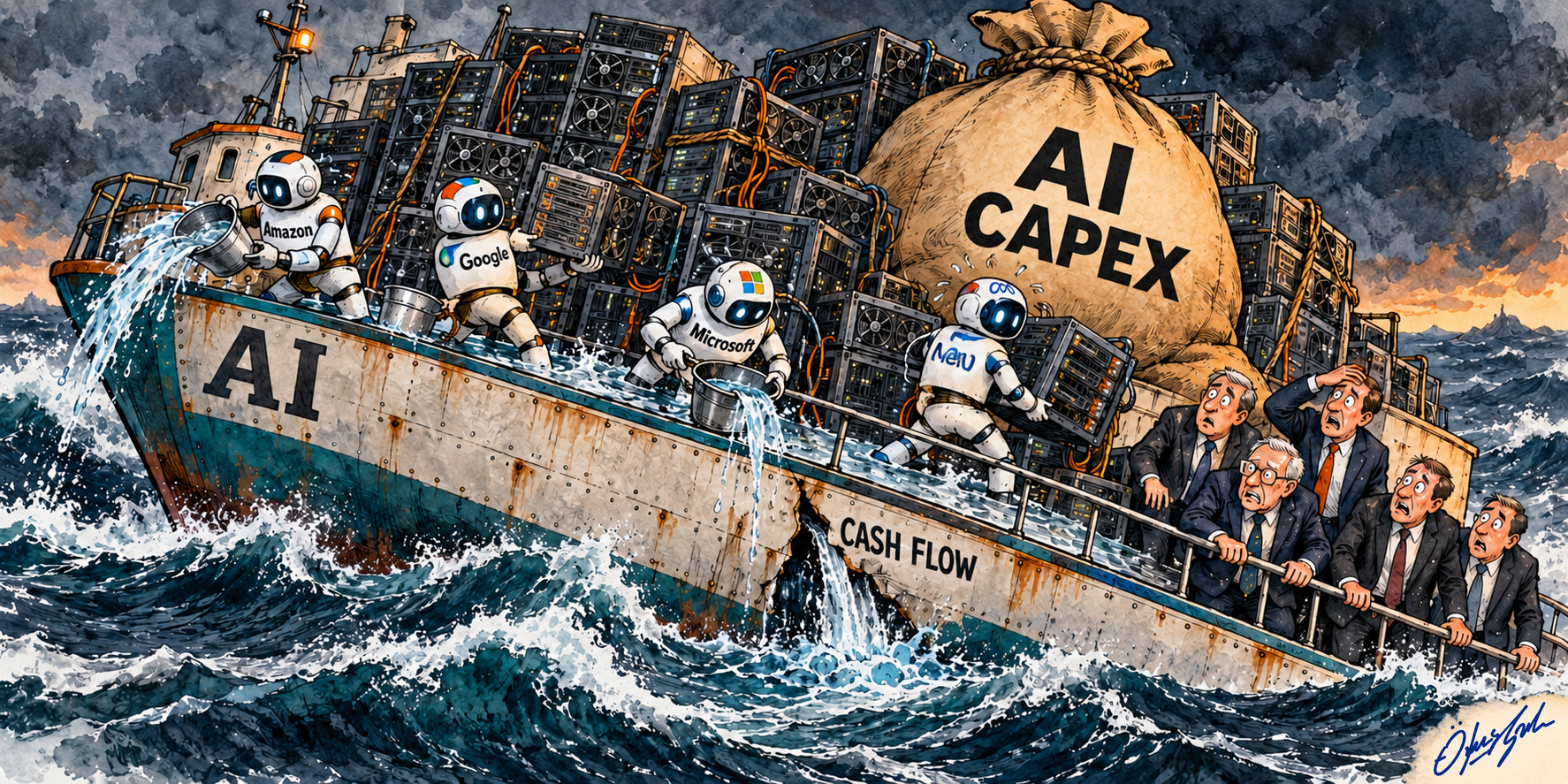 AI’s growing bill rocks the boat