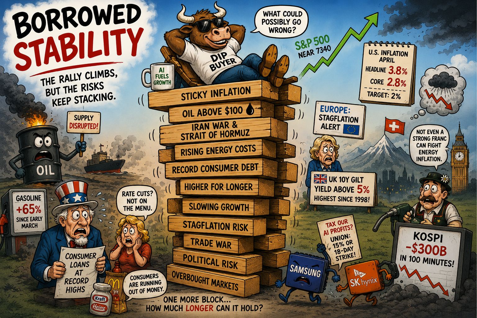 Borrowed stability