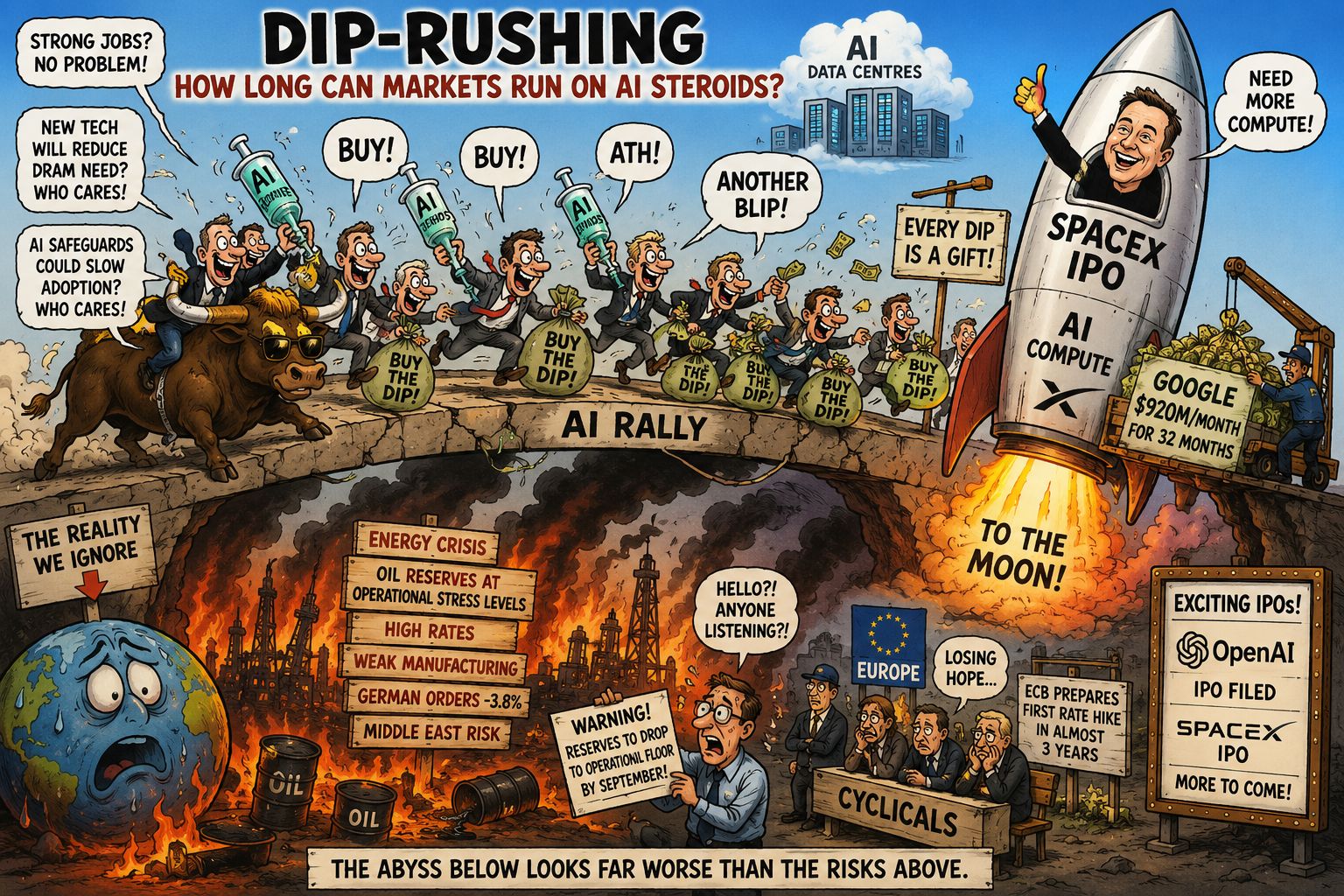 Dip-rushing