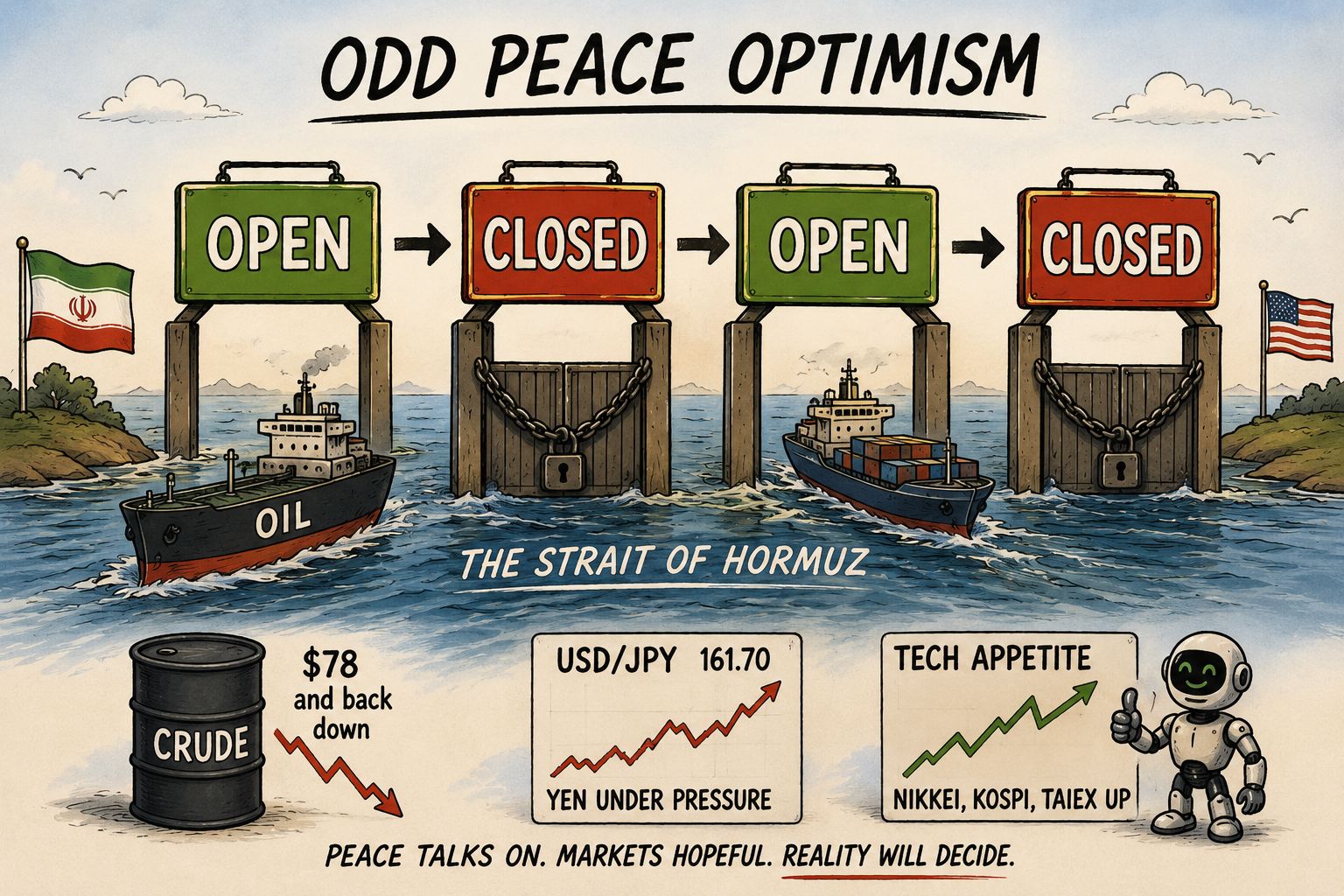 An Odd Peace Optimism