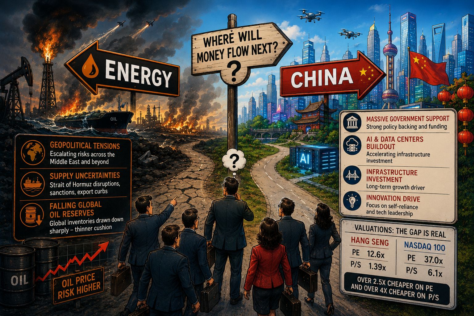 Oil back in the driver’s seat