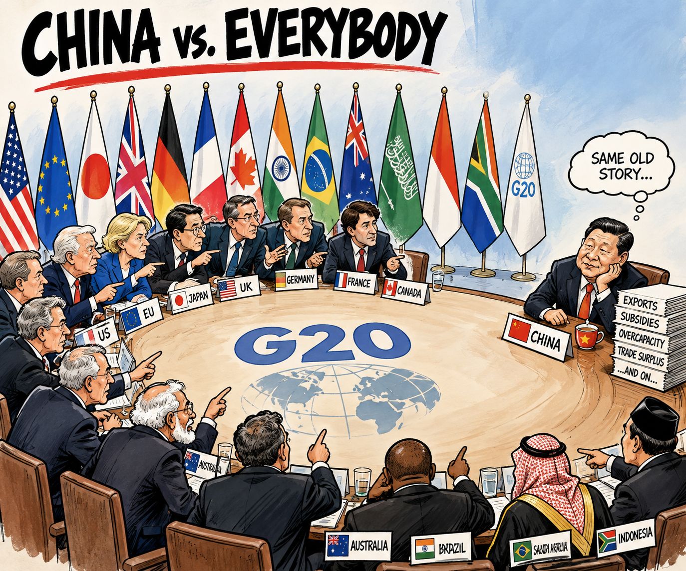 China vs. Everybody