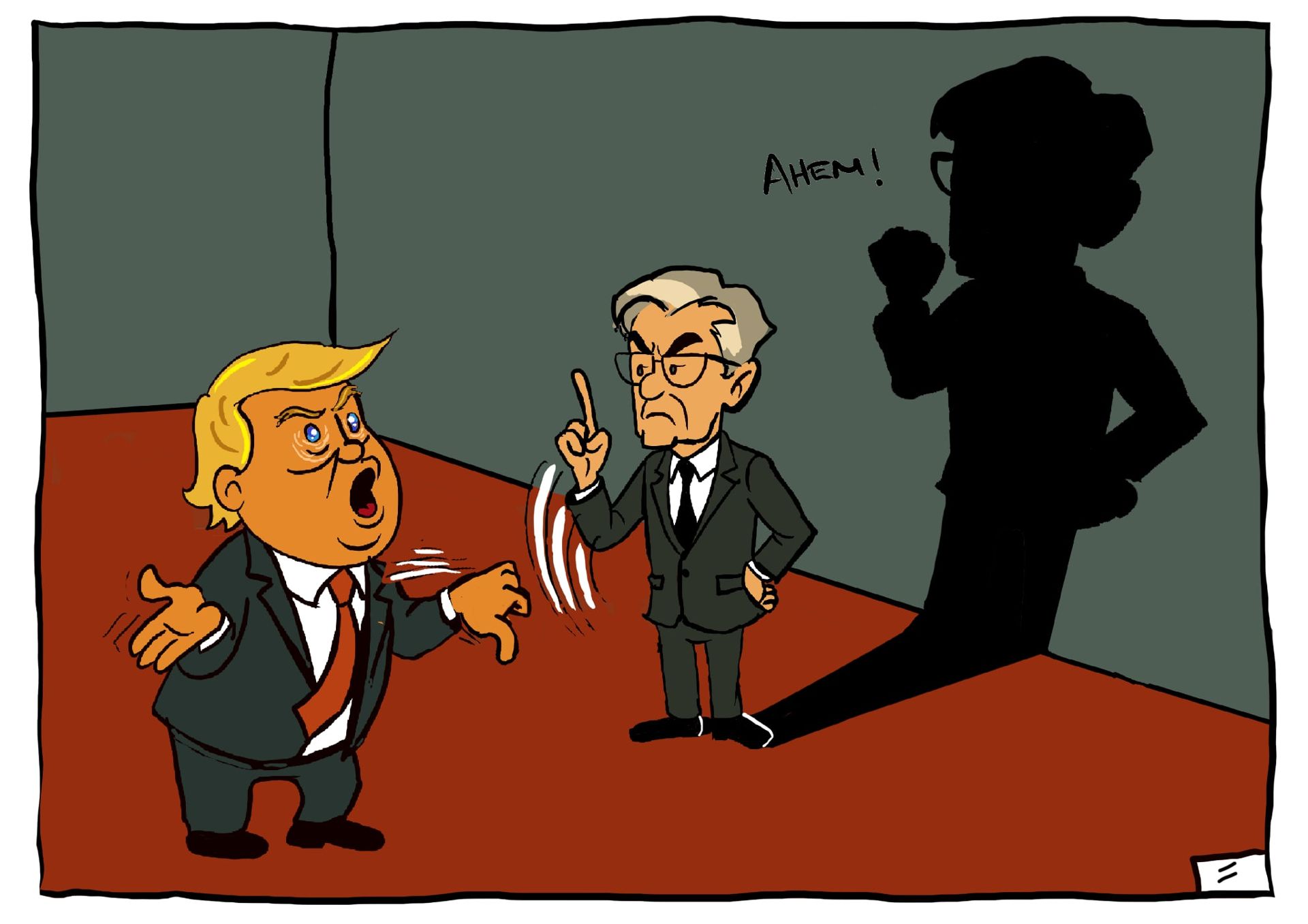 Caution from Powell